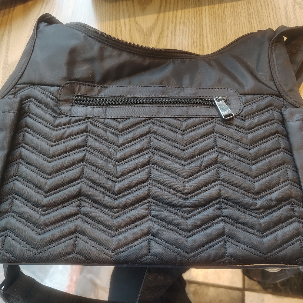 Black Quilted Shoulder Bag